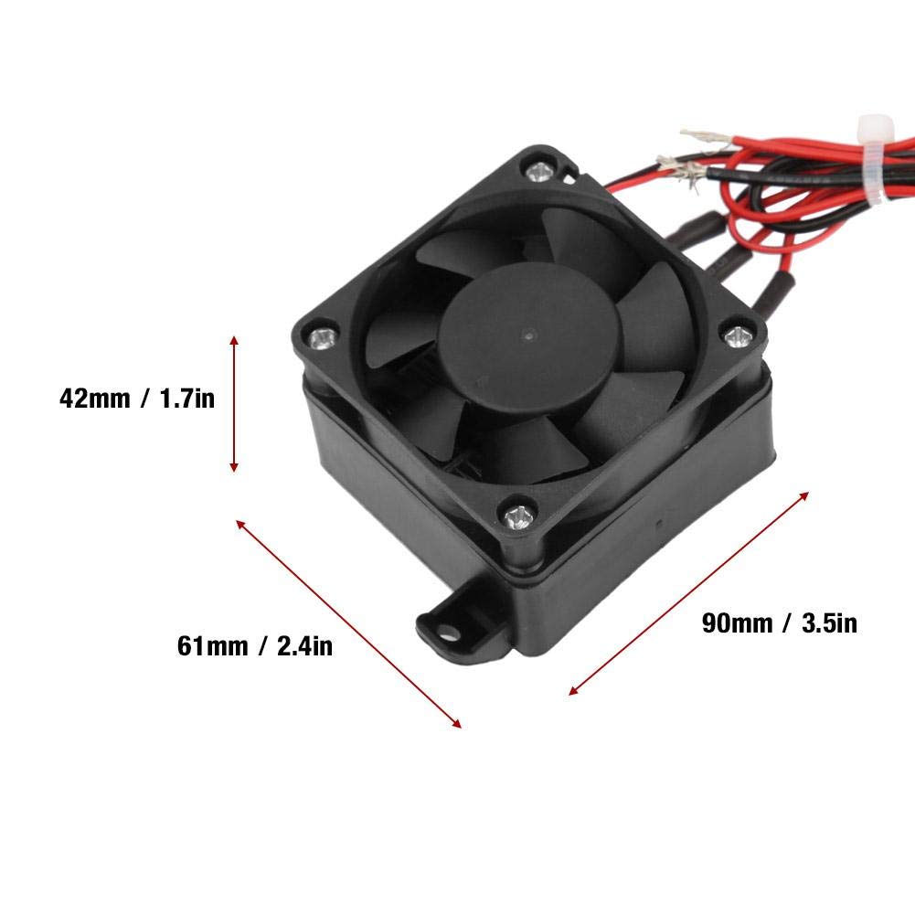 Keenso Fan Air Heater 12V 250W with Fan and Thermistor
