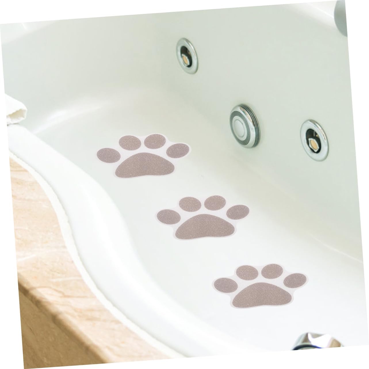 FUNOMOCYA Bathtub Slip Stickers 20pcs Dog Paw Decals