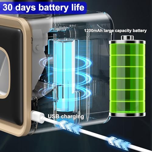 TINS UV Toothbrush Holder with Dispenser and Drying