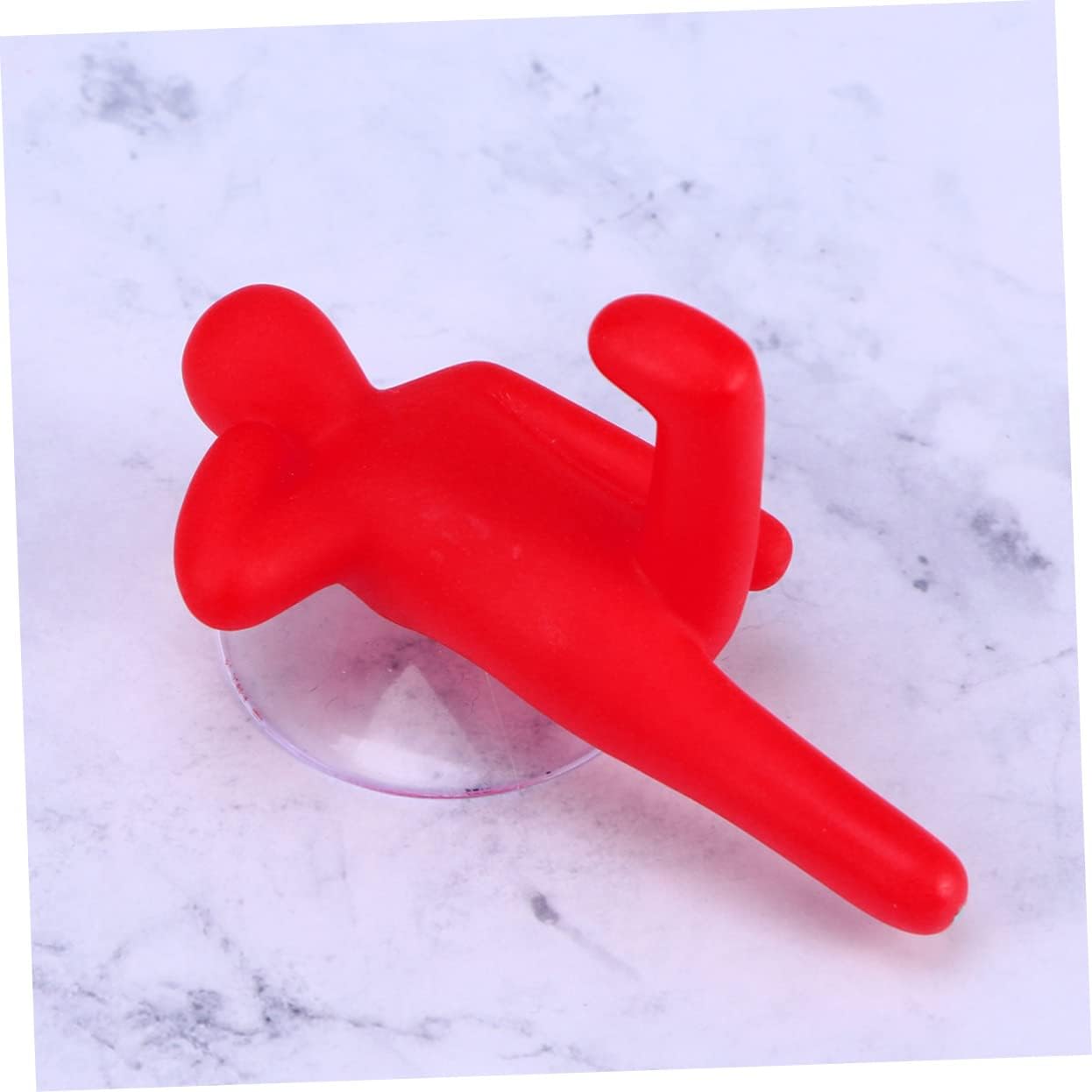 IMIKEYA 6 Pcs Bathroom Suction Cup Hooks and Toothbrush Holders