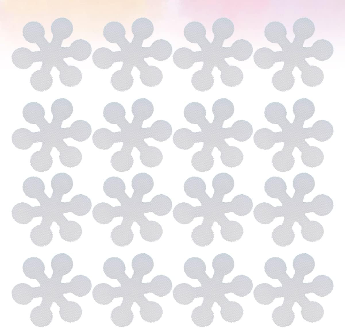 Alipis 20 Pcs Bathtub Non-Slip Stickers with Snowflake Design