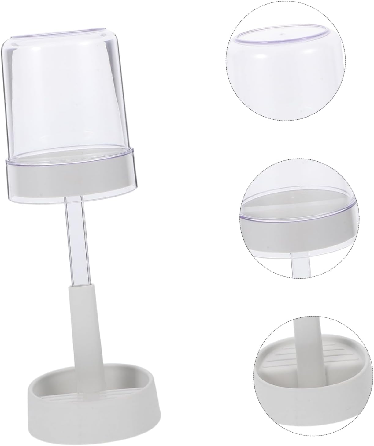 TIDTALEO Electric Toothbrush Holder with Organizer