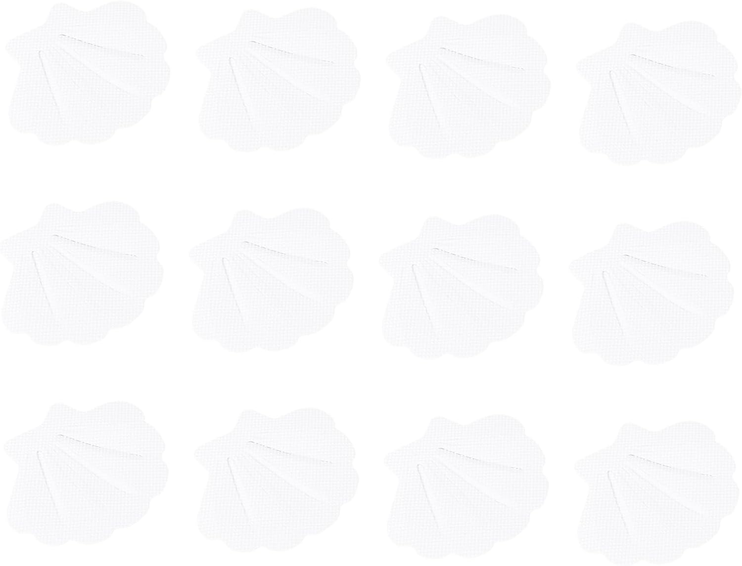 12pcs Non-Slip Stickers Safety White Bathtub