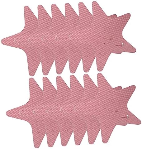 12pcs Non-Slip Bathtub Stickers Star Shape Peva Material