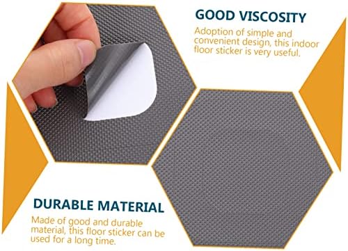 Mobestech 20pcs Non-Slip Bathroom Stickers Peva Decals for Safety