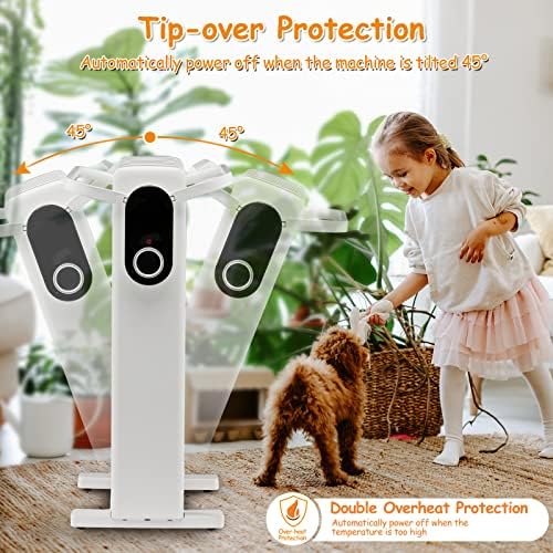 Tangkula 1500W Oil Radiator Heater with 3 Heat Settings