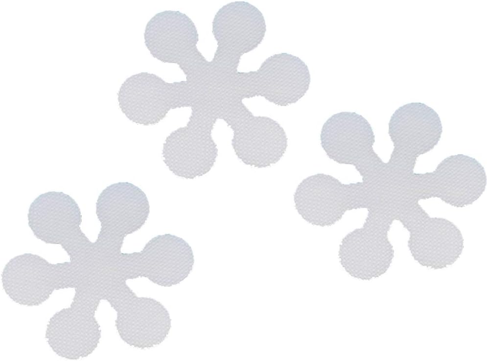 Cabilock 20 Pack Snowflake Non-Slip Bath Treads