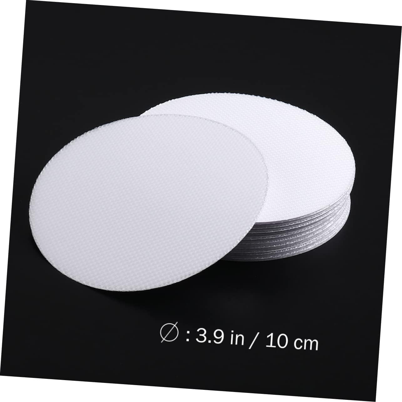 30 Pcs White Non-Slip Bath Stickers Peva Material