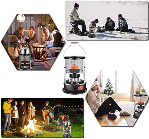 JJ Home Kerosene Heater Non Electric Indoor Outdoor Portable
