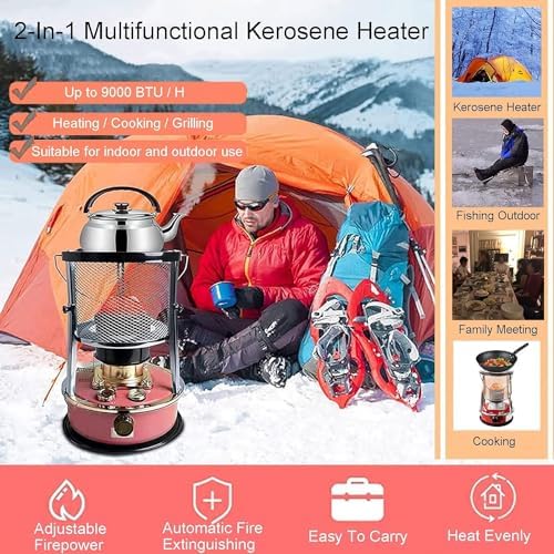 YXLUJYY 9000BUTH Kerosene Heater for Indoor Outdoor Use