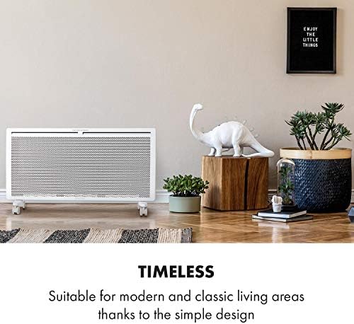 Klarstein Hot Spot SlimCurve Dual Heater with Timer and Wall Mount