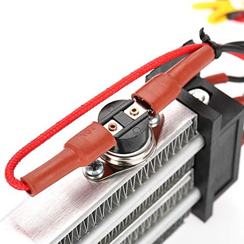 Walfront 300W Ceramic Air Heater with Thermostat