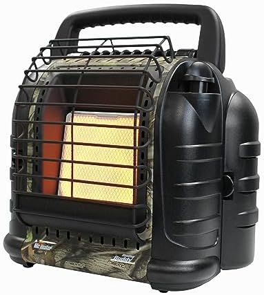 Mr Heater MH12HB Portable Space Heater with 10-Ft Hose Camouflage