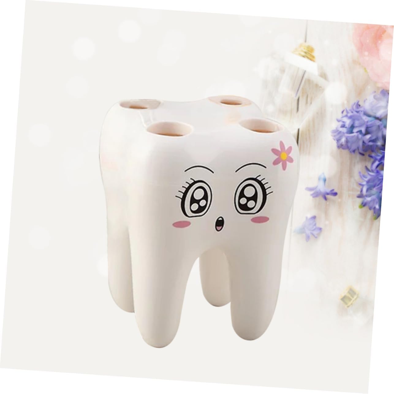 Ciieeo Cartoon Toothbrush Holder for Bathroom