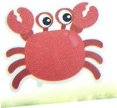 Non-Slip Bathroom Stickers Cartoon Crab Design 1