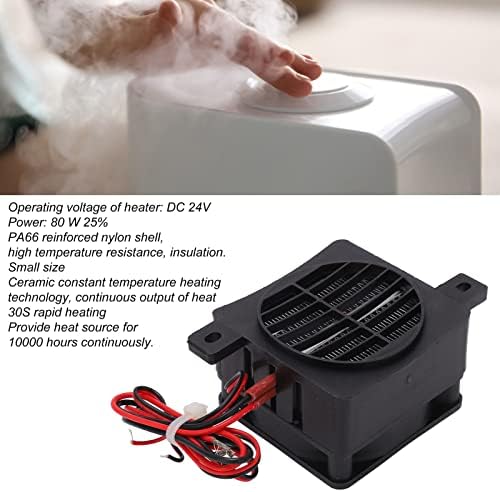 Tyenaza PTC Car Fan Heater 80W 24V Fast Heating