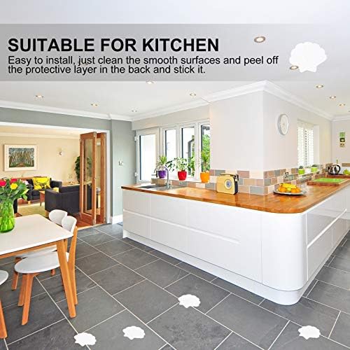 12pcs Bath Tub Anti-Slip Stickers Sea Shell Design for Bathroom Safety
