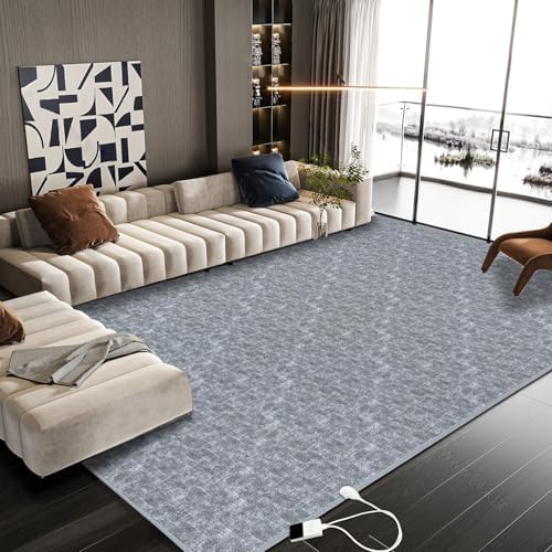 NujorWarm 120V Heated Rug with Timer and Fast Warm Up