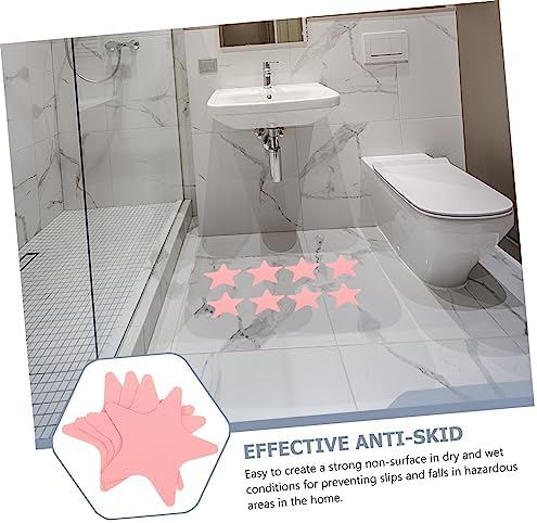 JECOMPRIS 1Set Star Shaped Non-Slip Bathtub Stickers