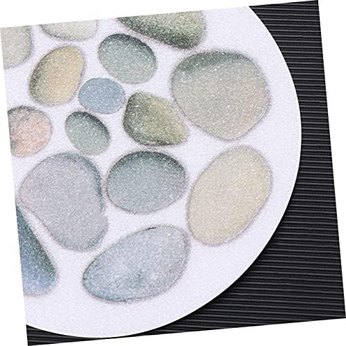 LIFKOME 4pcs Non-Slip Bathroom Stickers with Scraper