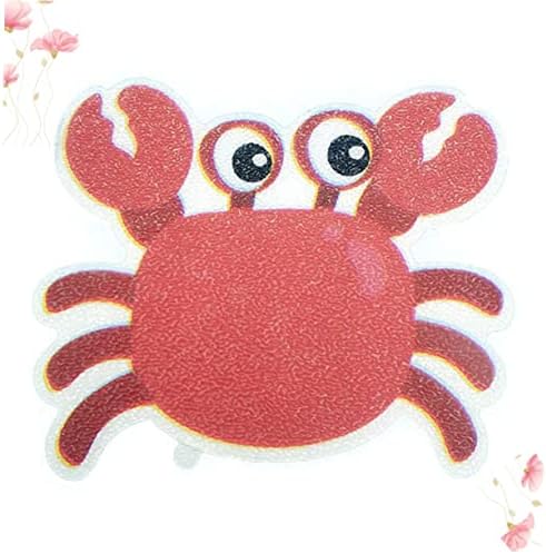 Marine Crab Non-Slip Stickers 5pcs for Bathroom Safety