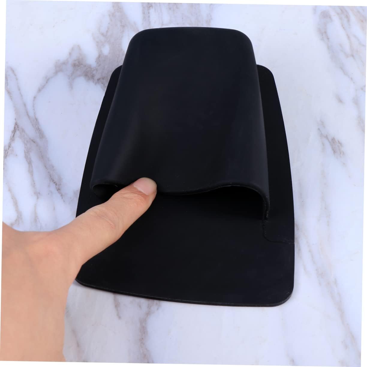 Slim Silicone Bathroom Organizer with Toothpaste and Razor Holder