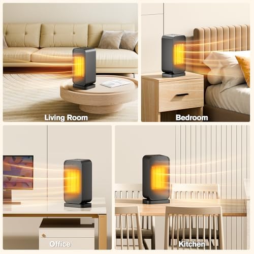 Flowbreeze 2-in-1 Heater Fan with Remote