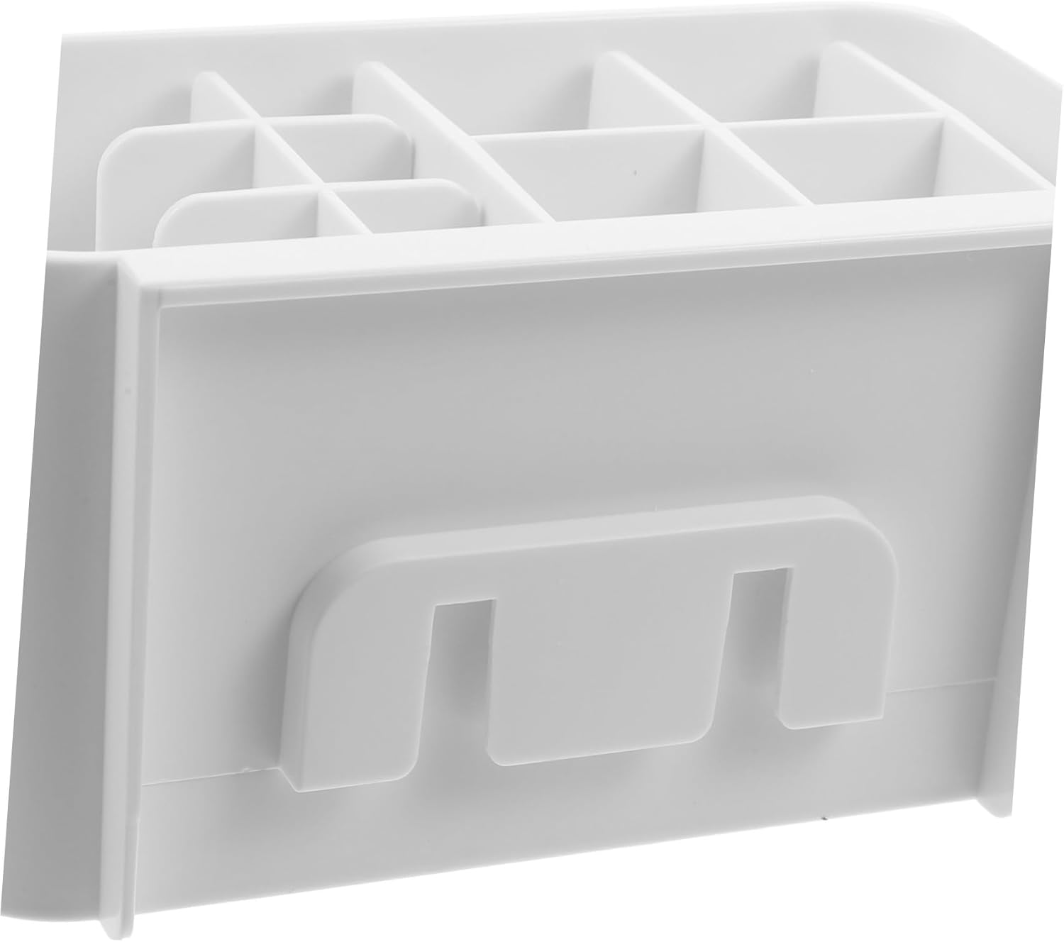 Happyyami White Toothbrush Holder Storage Box