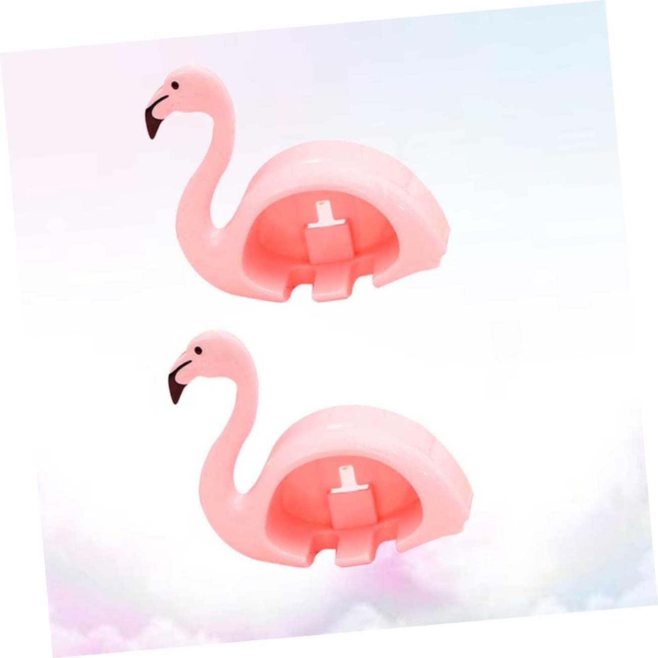 Flamingo Suction Cup Toothbrush Holder Wall Mounted Organizer
