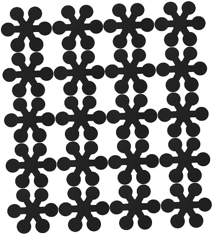 HAKIDZEL Bath Non-Slip Stickers 20pcs Snowflake Design