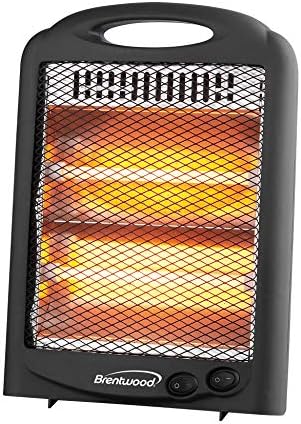 Brentwood 600-Watt Portable Electric Space Heater - Black