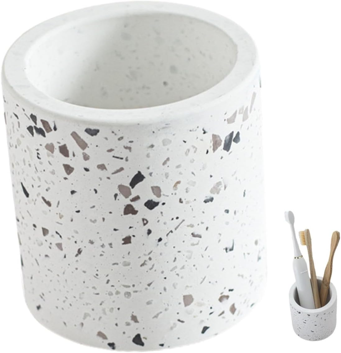 KICHOUSE Electric Toothbrush Holder with Storage