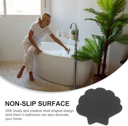 DECHOUS Non-Slip Bath Safety Stickers 12pcs Turtle Shell Bathtub Decals
