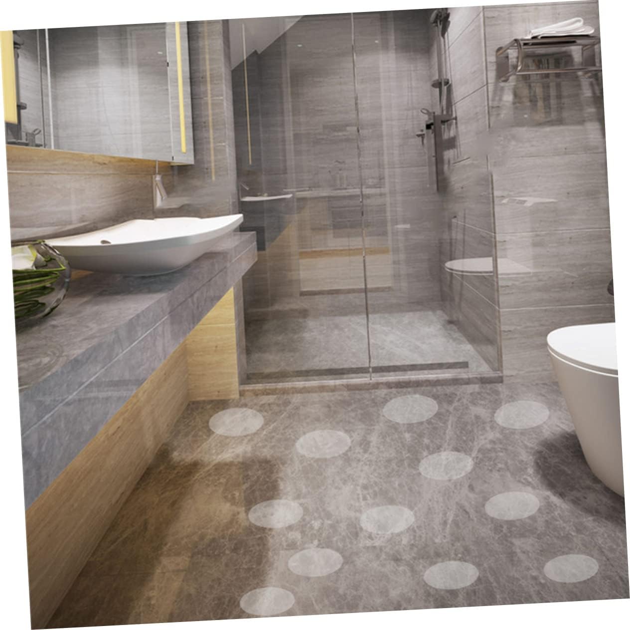 36pcs Peva Bathtub Non-Slip Stickers for Safety