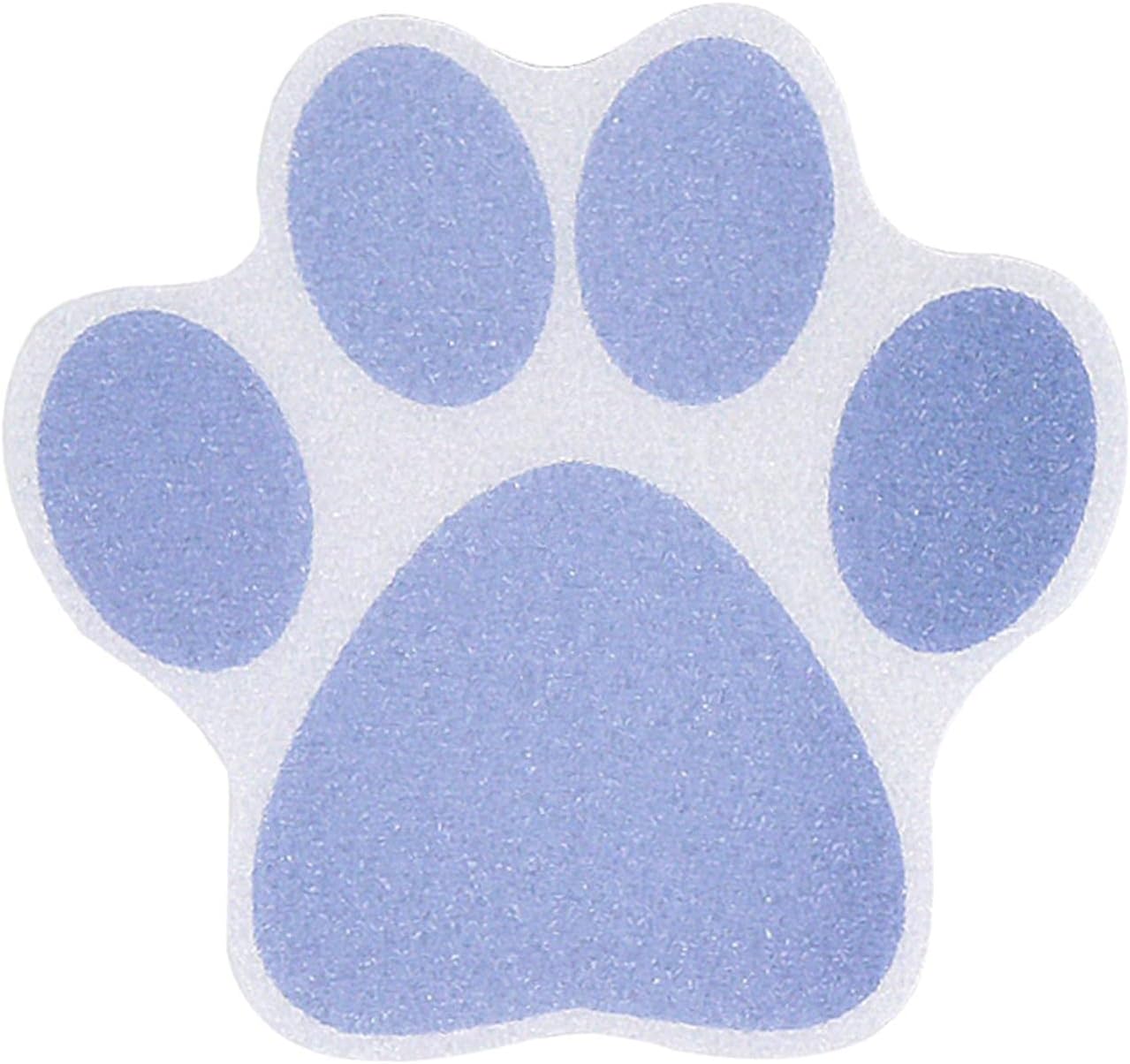 10-Pack Slip-Resistant Dog Paw Bathtub Decals