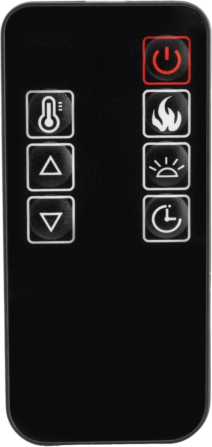 RecPro Recessed Electric Fireplace with Remote