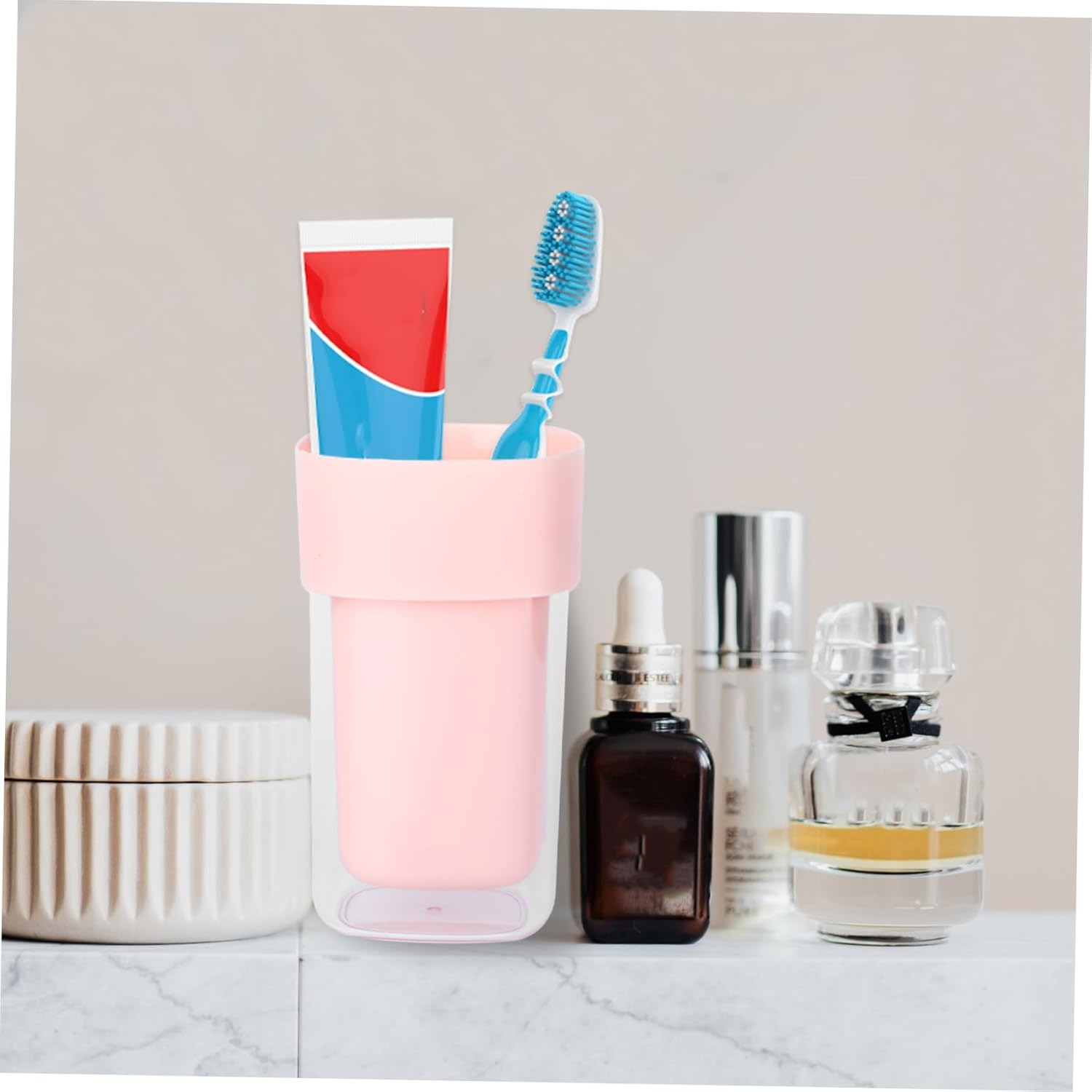 HOODANCOS 1Pc Portable Toothbrush Storage Box