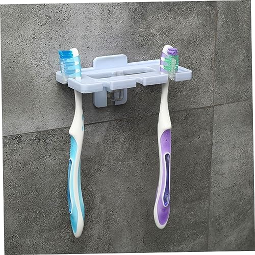 Anneome 3pcs Suction Toothbrush Holder Wall Mount for Bathroom