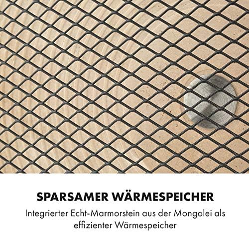 Klarstein HeatPal Marble Infrared Heater with Thermostat