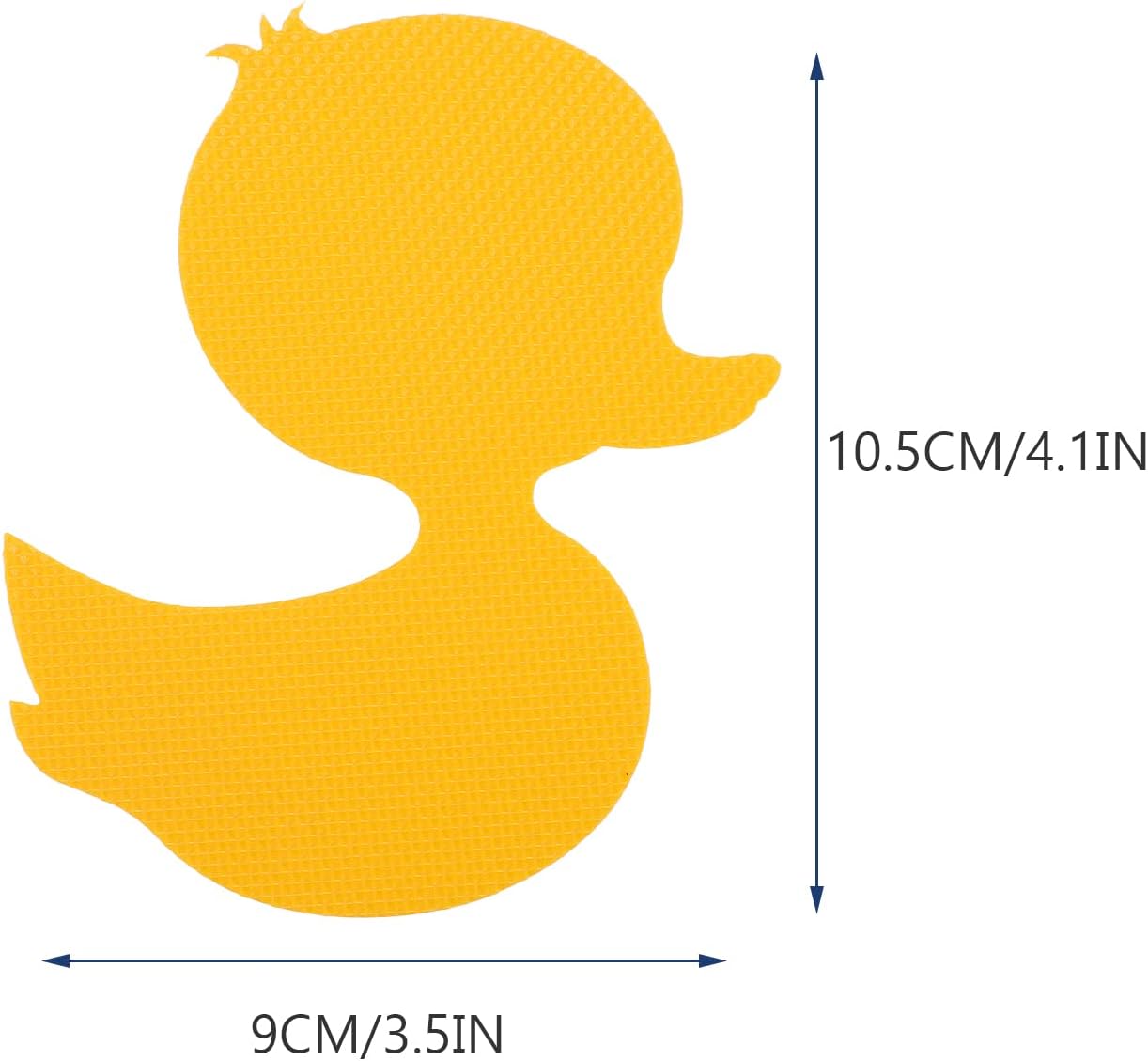 LUOZZY Bathtub Non-Slip Cartoon Duck Sticker