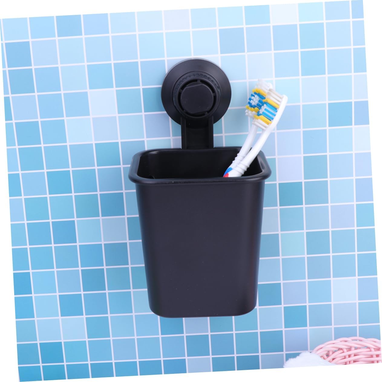 Luxshiny Suction Cup Toothbrush Holder