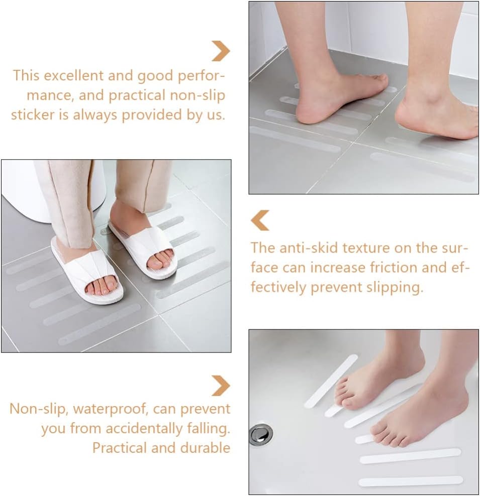 iplusmile 12pcs Anti-Slip Bathtub Stickers