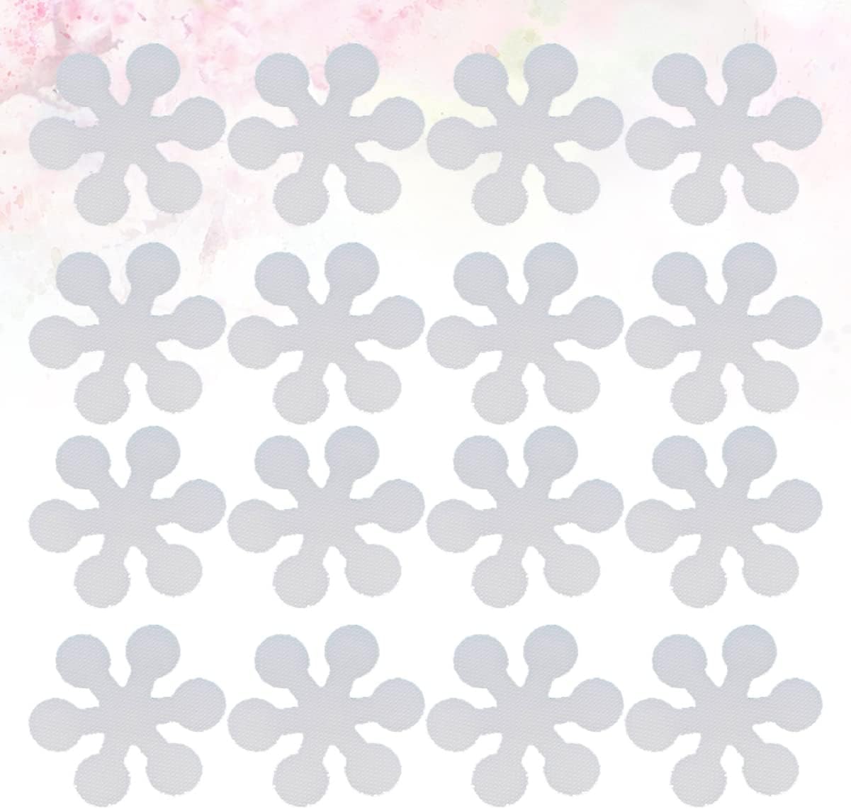Alipis 20 Pcs Bathtub Non-Slip Stickers with Snowflake Design