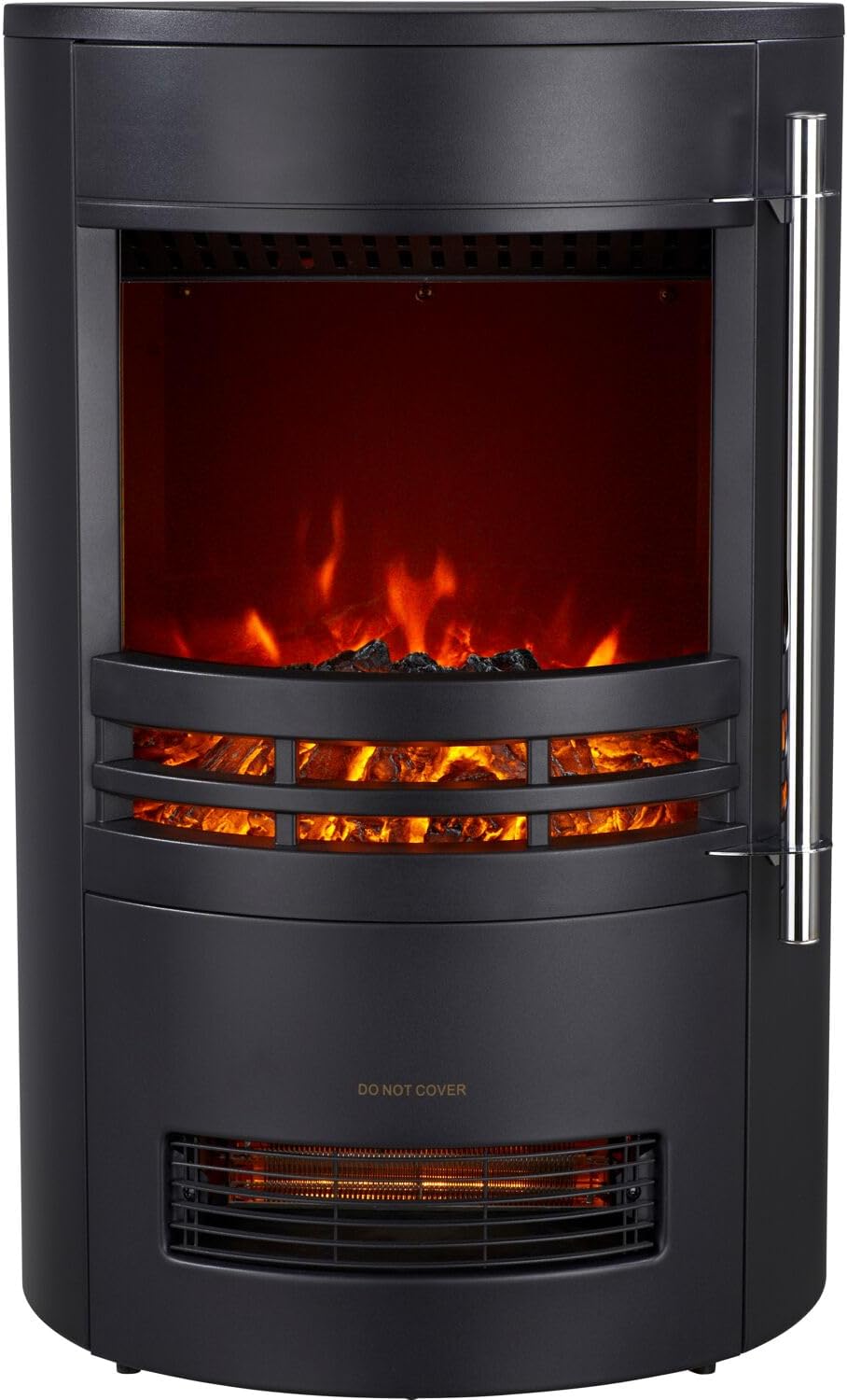 Cambridge Round Electric Fireplace with Remote Control 1