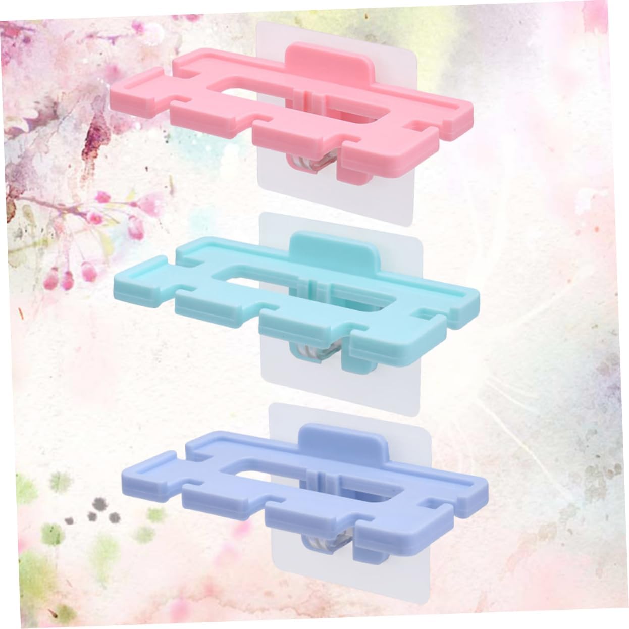 Anneome 3pcs Suction Toothbrush Holder Wall Mount for Bathroom