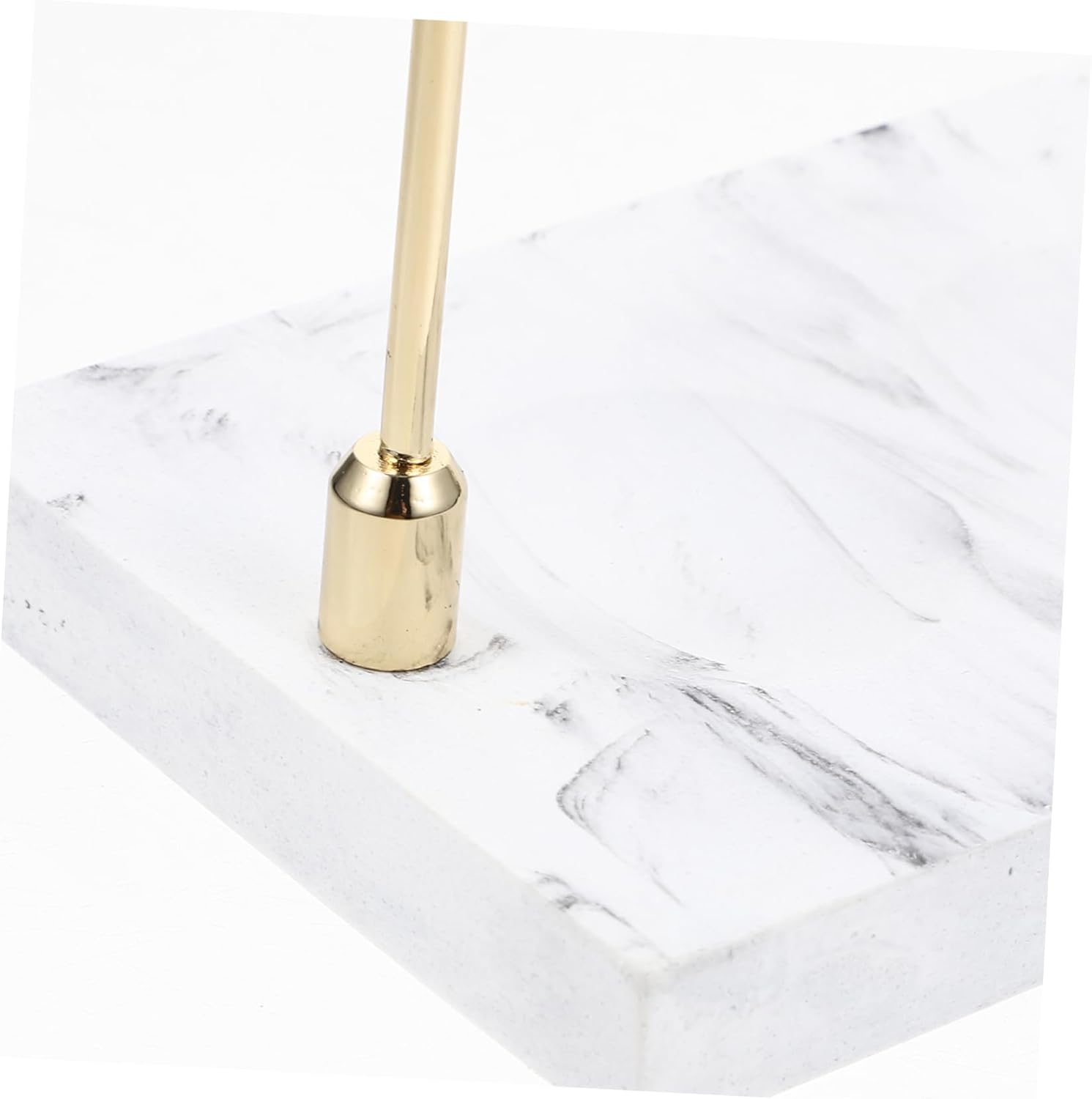 TOPPERFUN Marble Pattern Toothbrush Holder Organizer