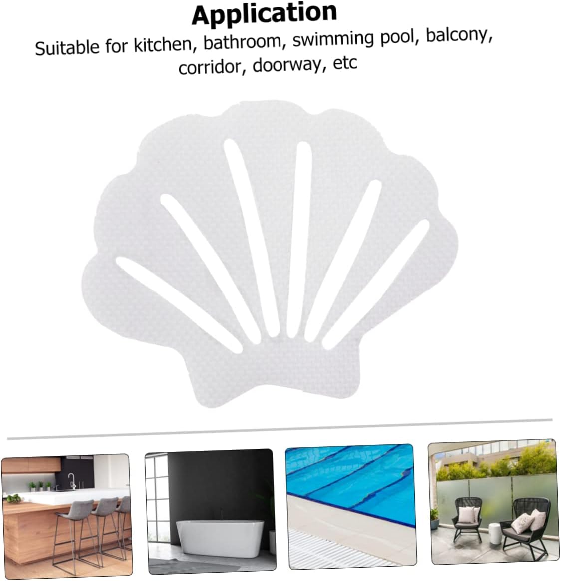 GLEAVI Non-Slip Bathtub Stickers for Safety and Grip