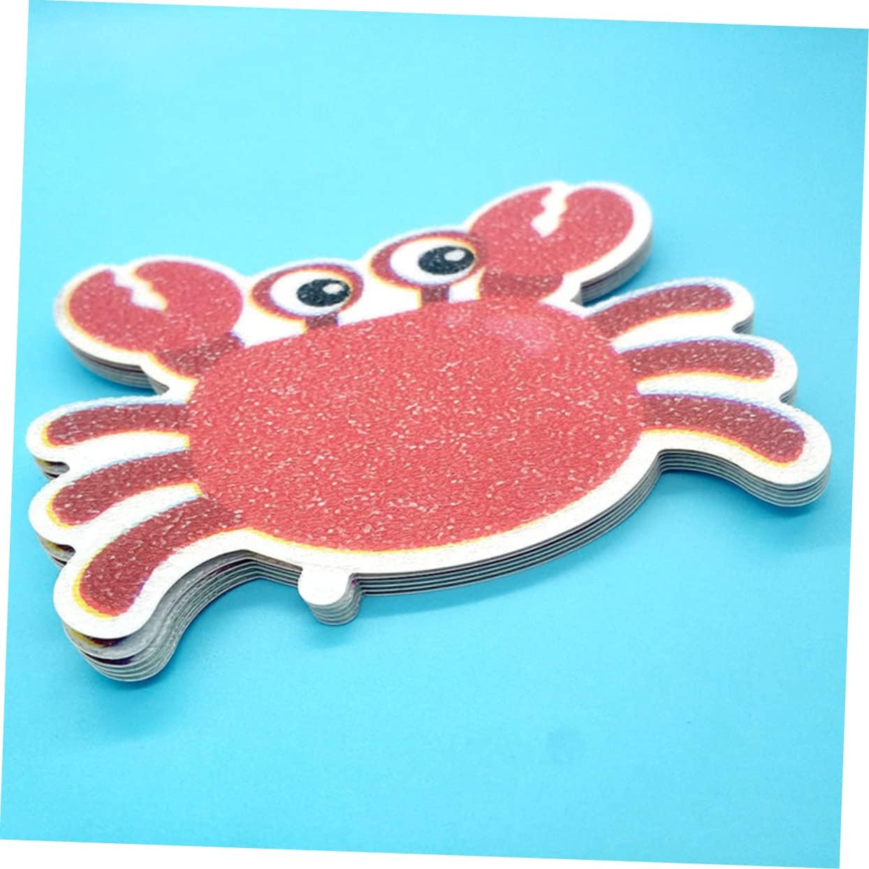 Non-Slip Bathroom Stickers Cartoon Crab Design 1