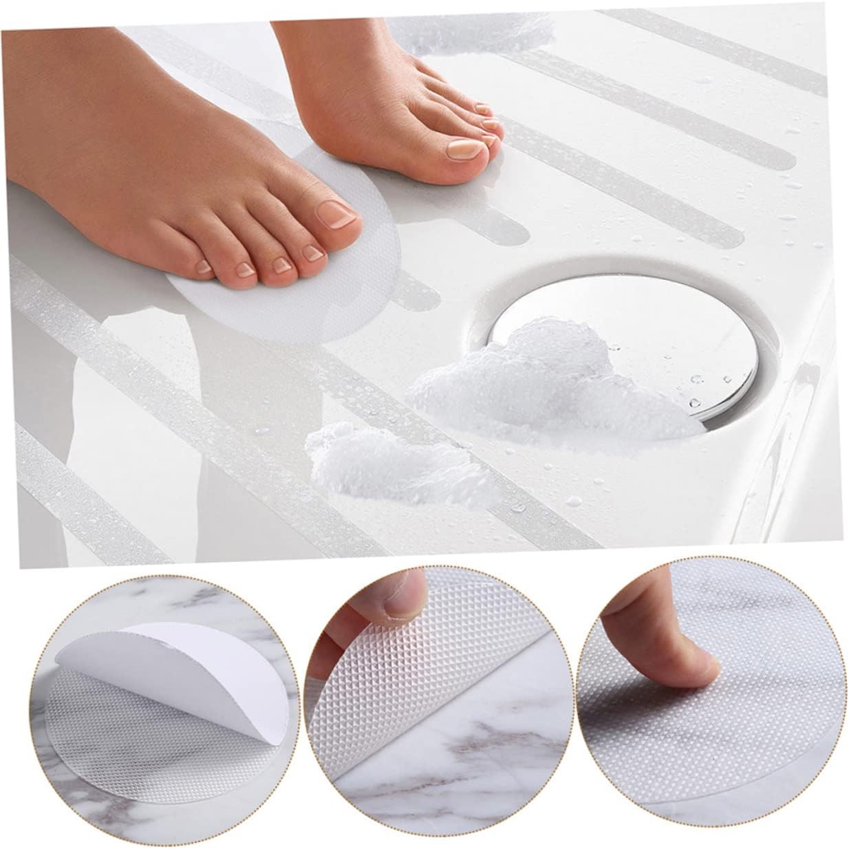 36pcs Peva Bathtub Non-Slip Stickers for Safety