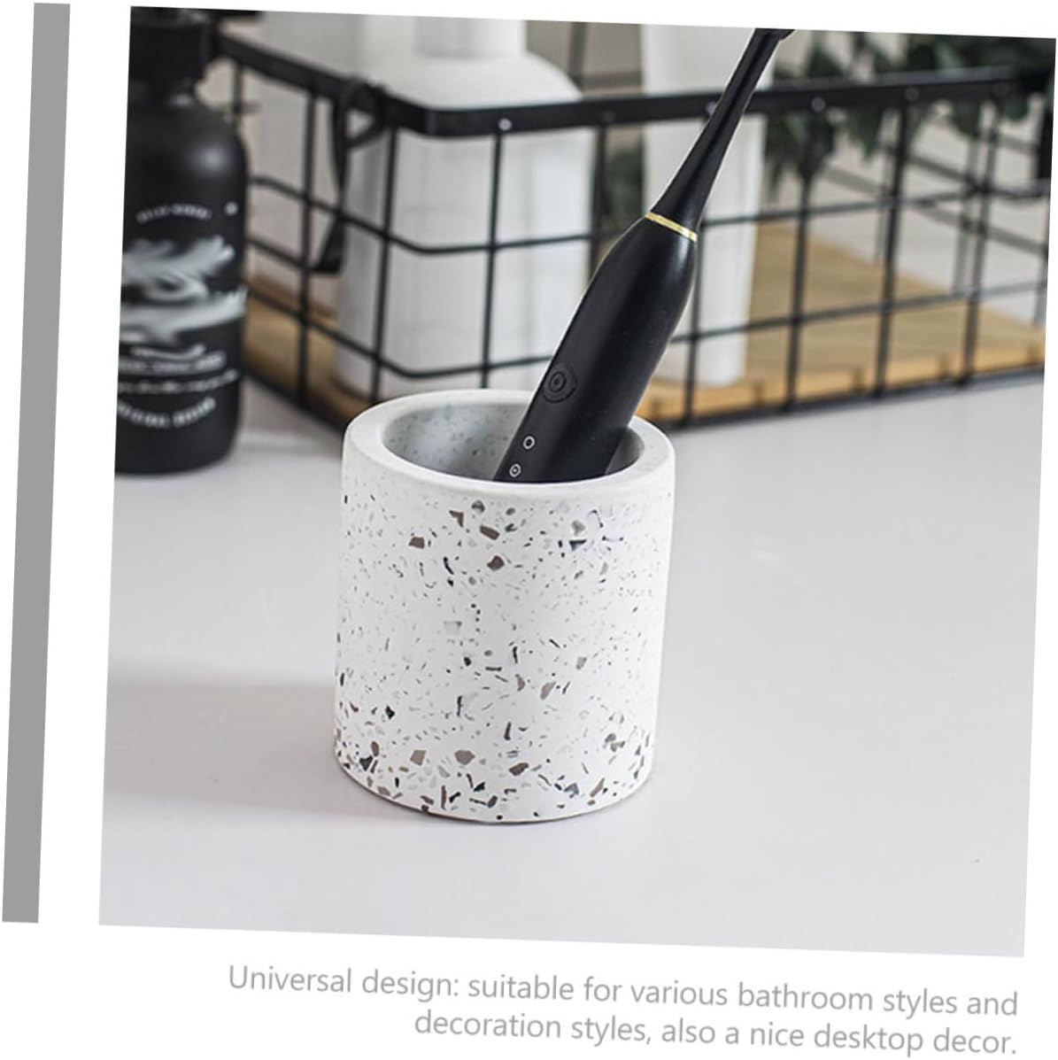 Ciieeo Universal Suction Toothbrush Holder for Bathroom and Desktop